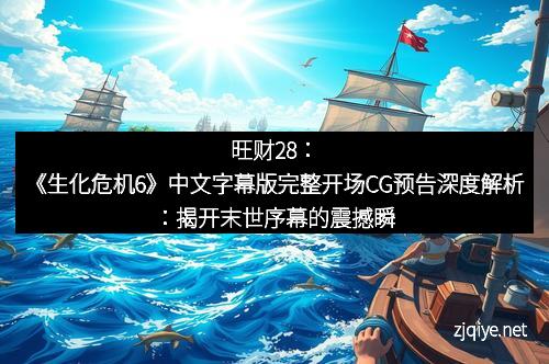 旺财28：《生化危机6》中文字幕版完整开场CG预告深度解析：揭开末世序幕的震撼瞬间